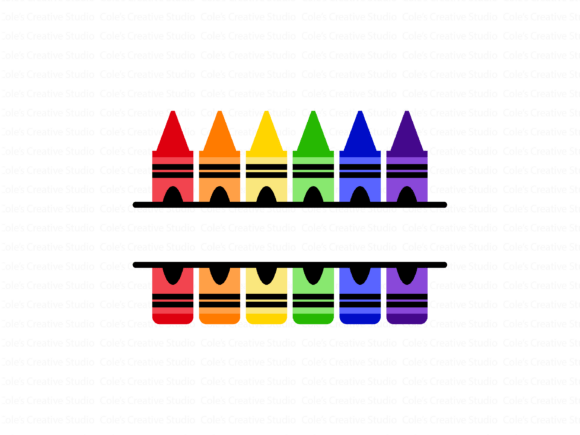 Crayon Monogram Svg