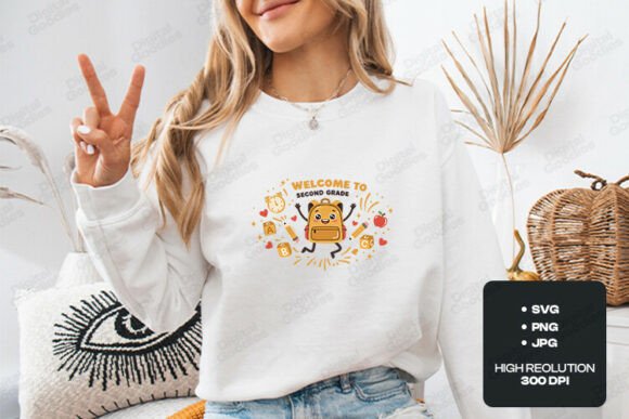 Embrace the Milestone: Why a Welcome to Second Grade Cute SVG is the Perfect Back-to-School Addition