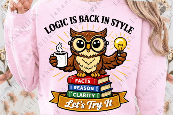 Embrace the Wit and Wisdom: Why Logic Is Back in Styl PNG is the Ultimate Teacher Design