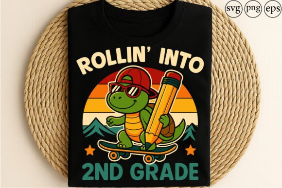 Rollin into 2nd Grade: The Ultimate Guide to Cute Turtle Back-to-School Sublimation Designs